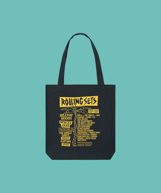 Lineup Tote Bag - Black