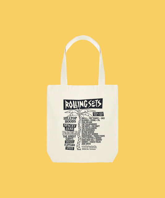 Lineup Tote Bag - White