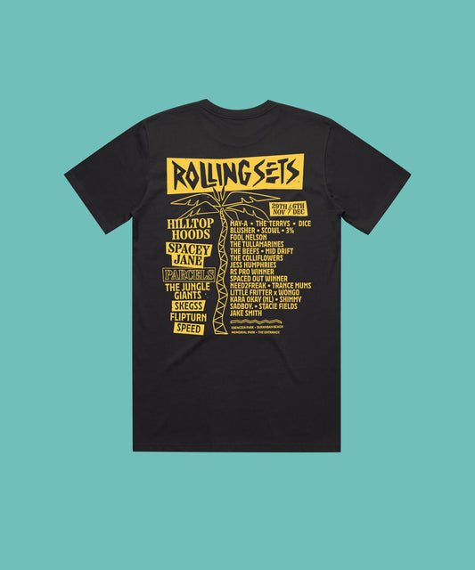 2025 Lineup Tee - Black