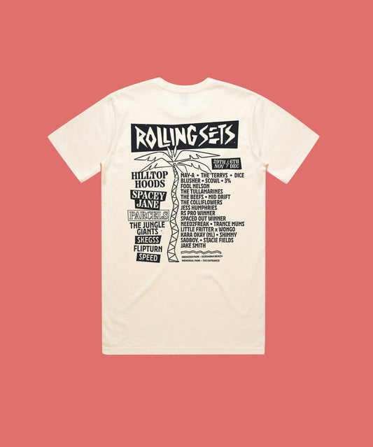2025 Lineup Tee - White